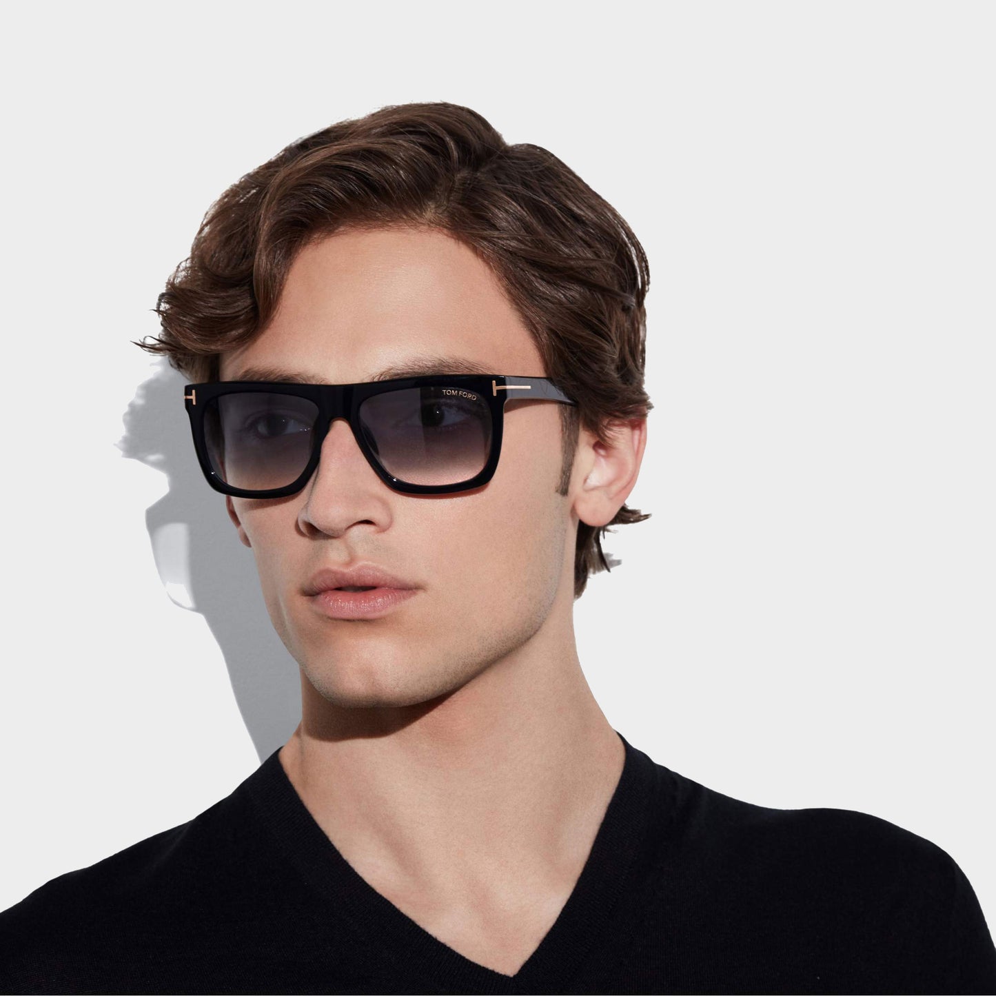 Unisex Tom Ford FT0513 Eyewear Square Optical Frame RG21101LB1