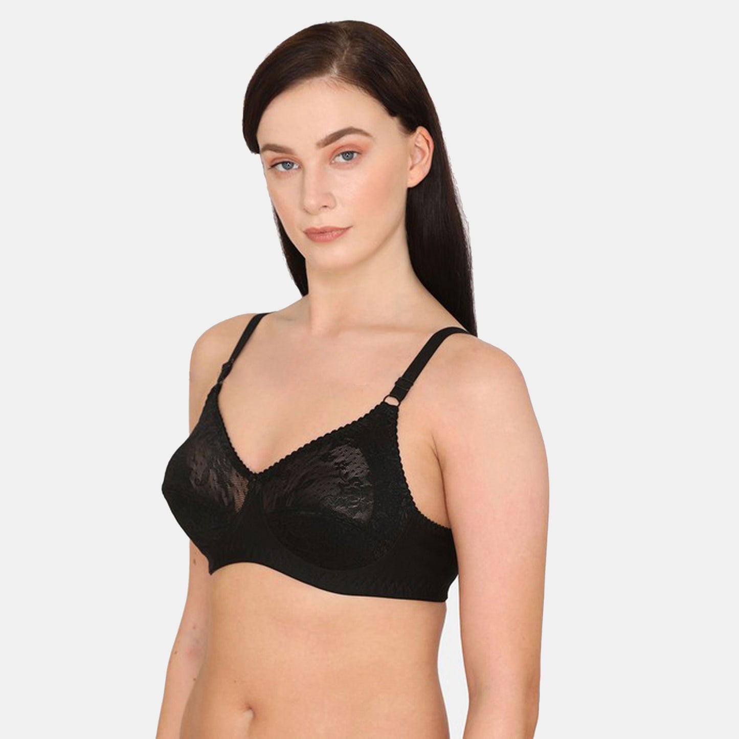 Standard Lace Spandex Full coverage Bra BR21110