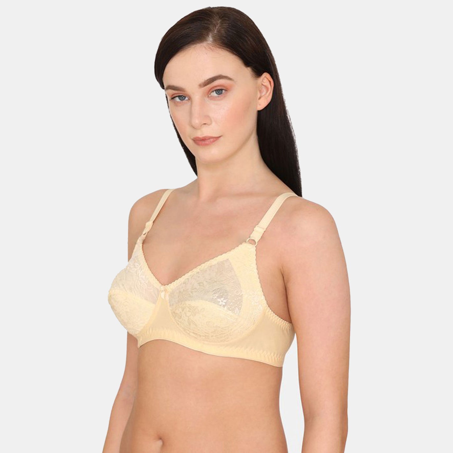 Standard Lace Spandex Full coverage Bra BR21110