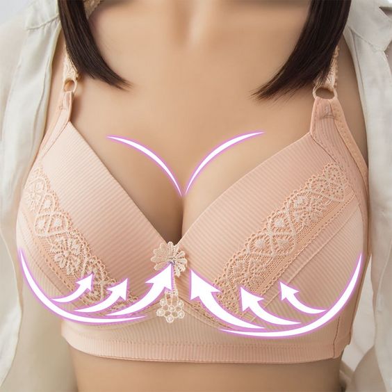 Womens Padded Wire free Plus Size Bra BR21120