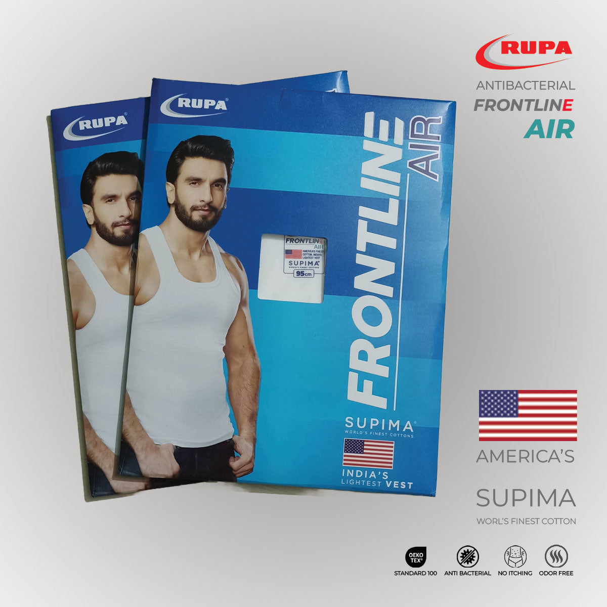 Rupa Antibacterial Frontline Air Vest VE21101