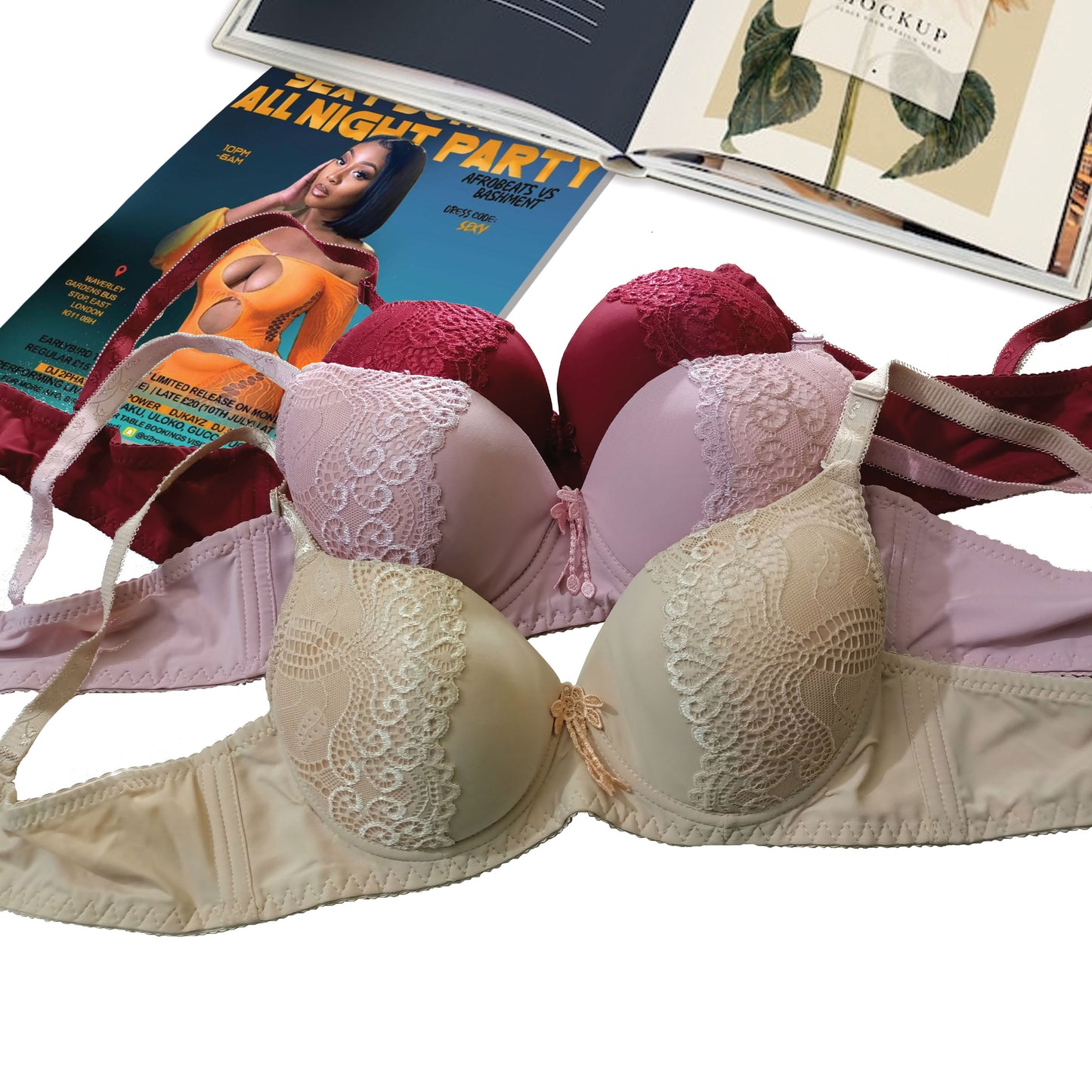 Padded Wired T-Shirt Bra -BR21122