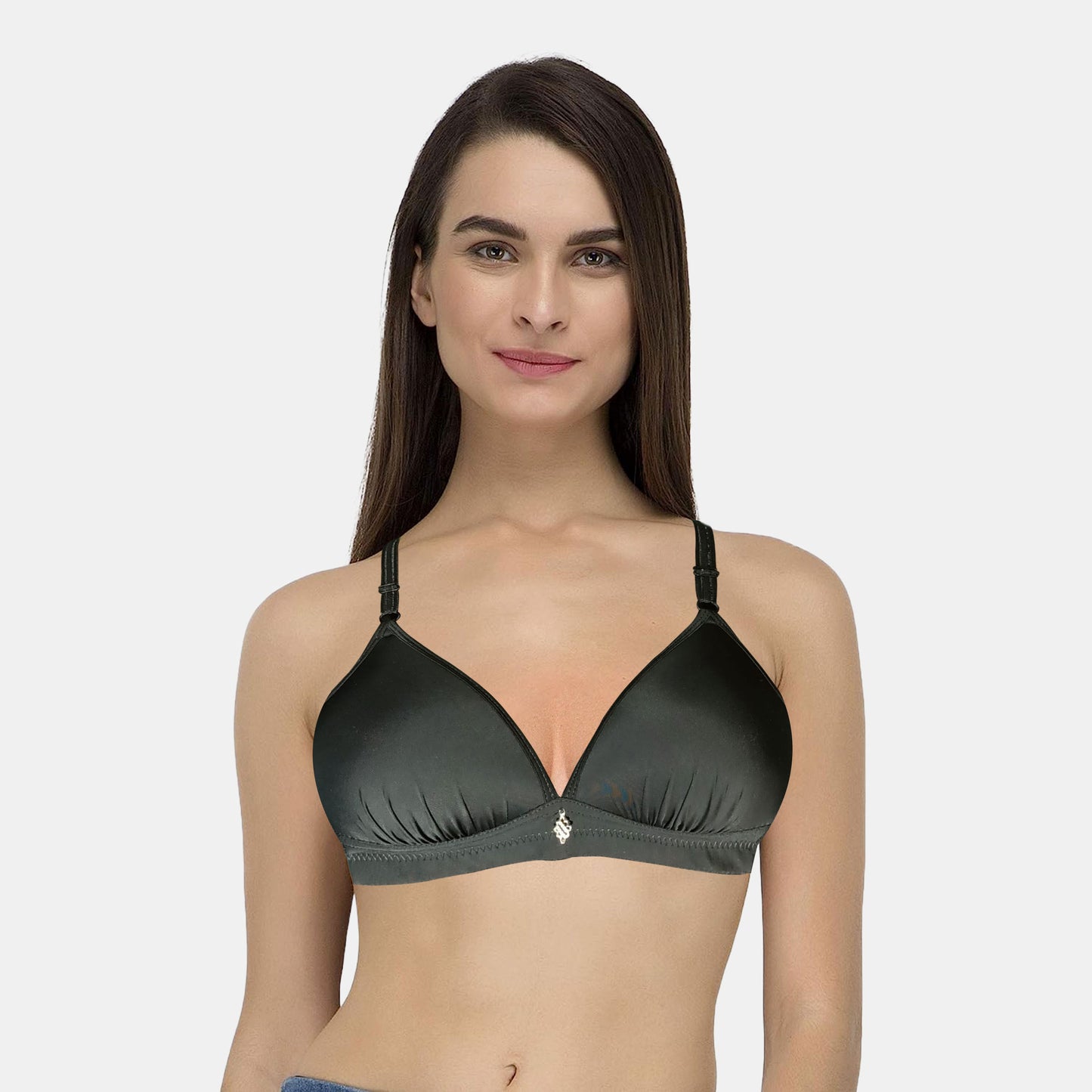 Yidaili Comfort Fit Wire-Free Padded Bra - Supportive and Stylish Lingerie: BR21101