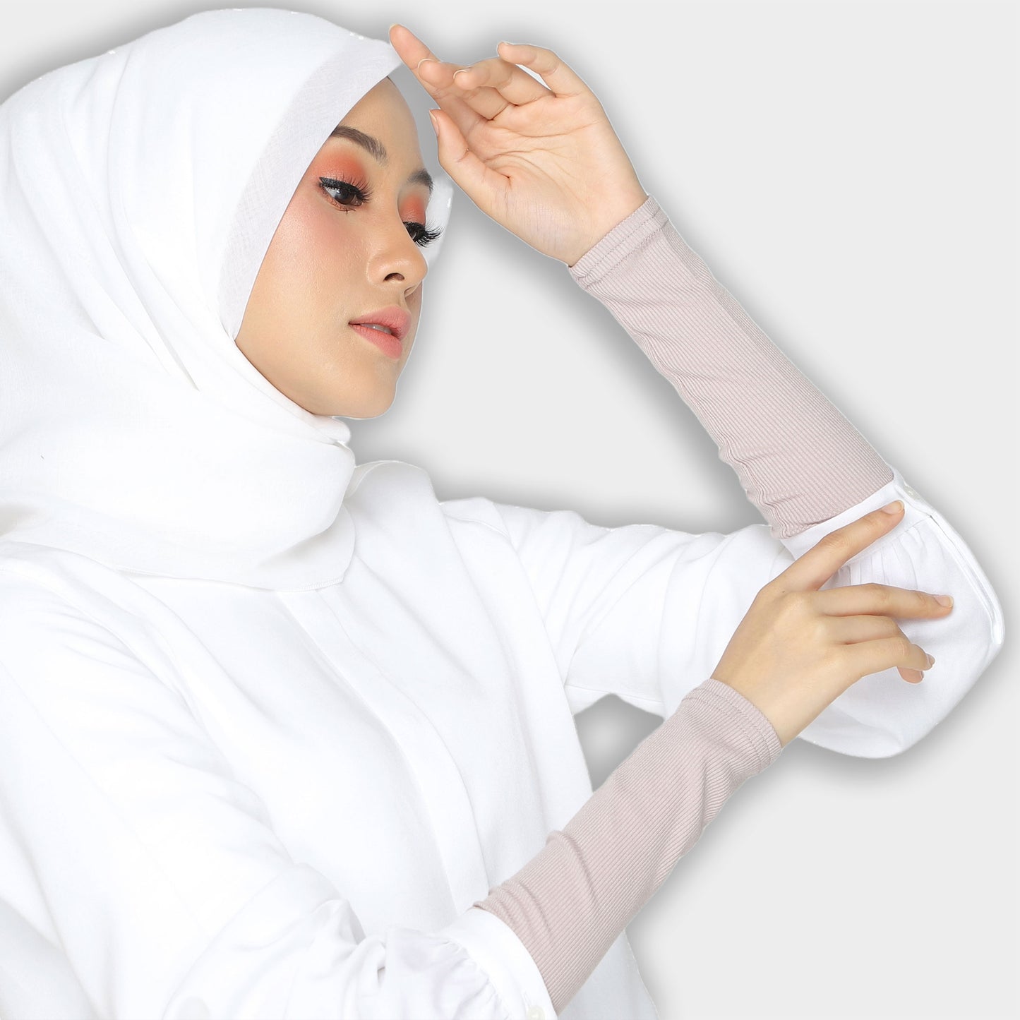 Muslim Women Islamic Gloves HG21102_03