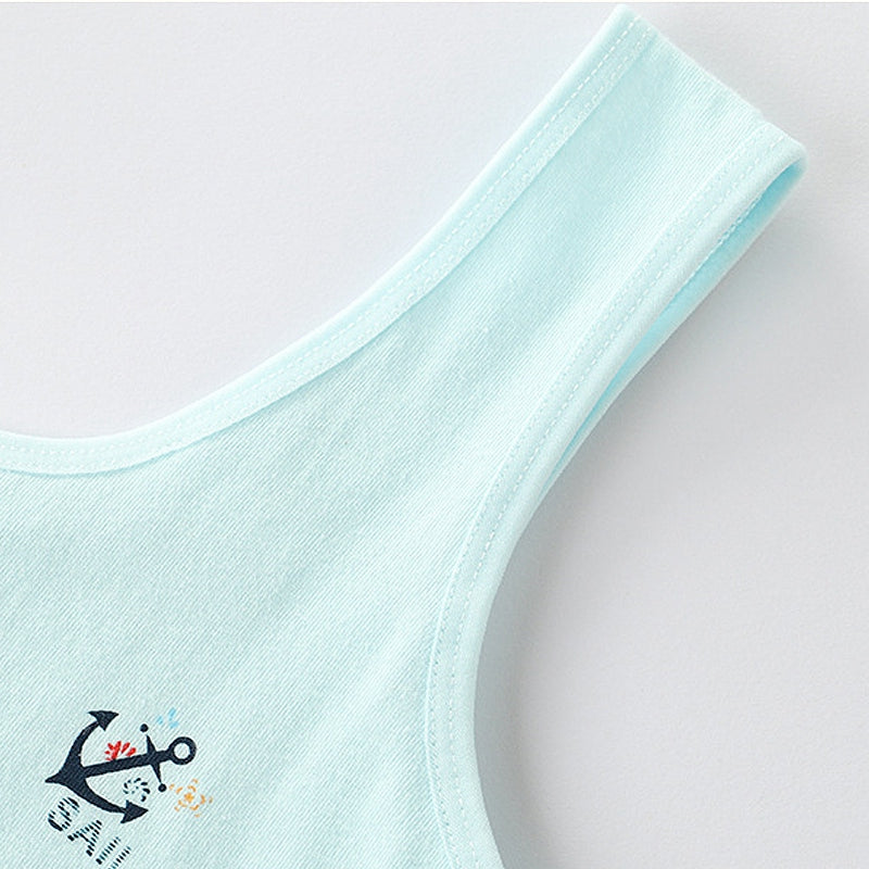 Kids Girls Cotton Underwear Non Padded Bra Vest Sports for Everyday Bra BR22107