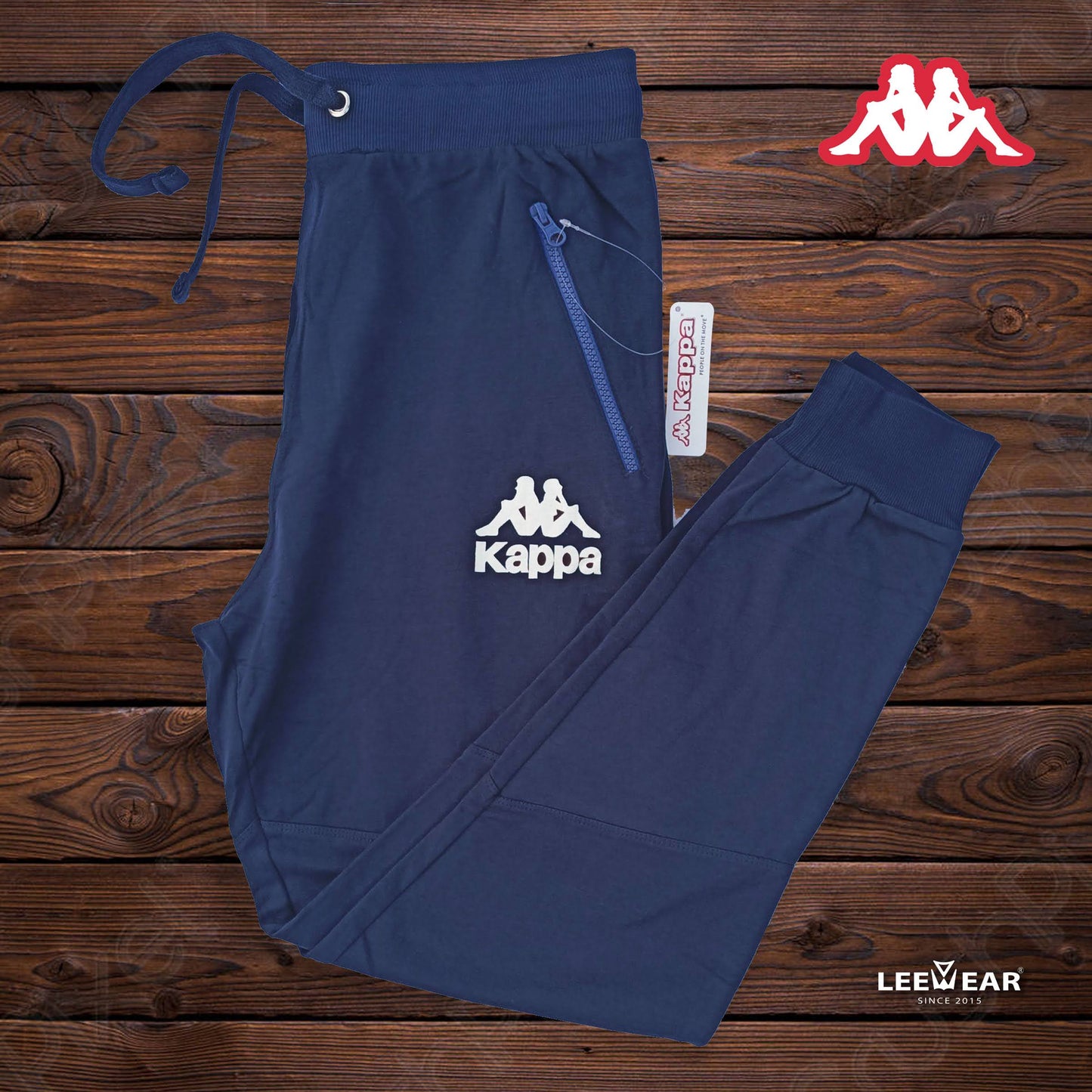 Kappa Jogger Men's Sweats Pants - Comfortable and Stylish Athletic Wear Royal Blue JO21101