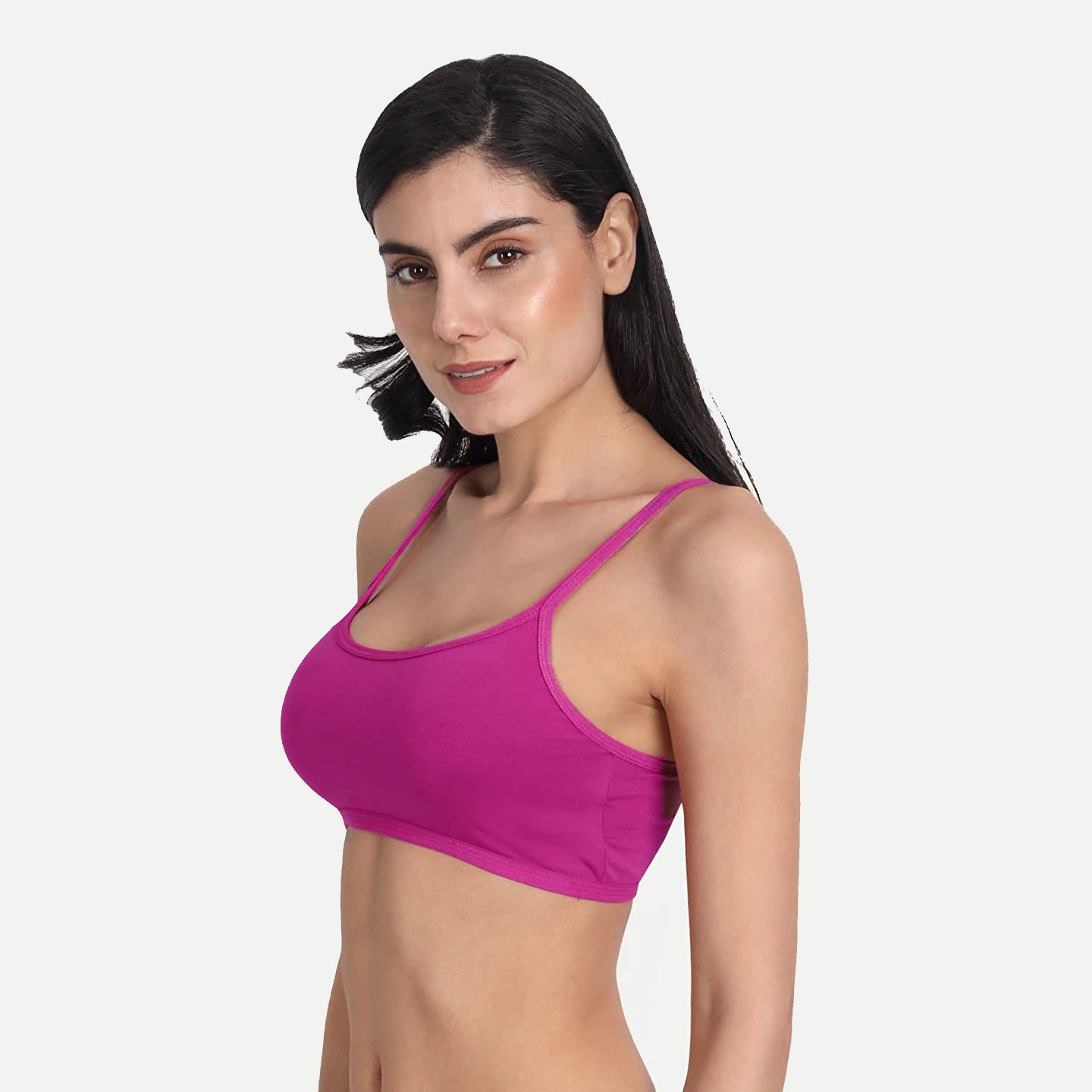 3 Pieces combo offer Comfortable and Stylish  Cotton T-shirt Bra for Trendy Teen Girls  BR21103 Qtu 03