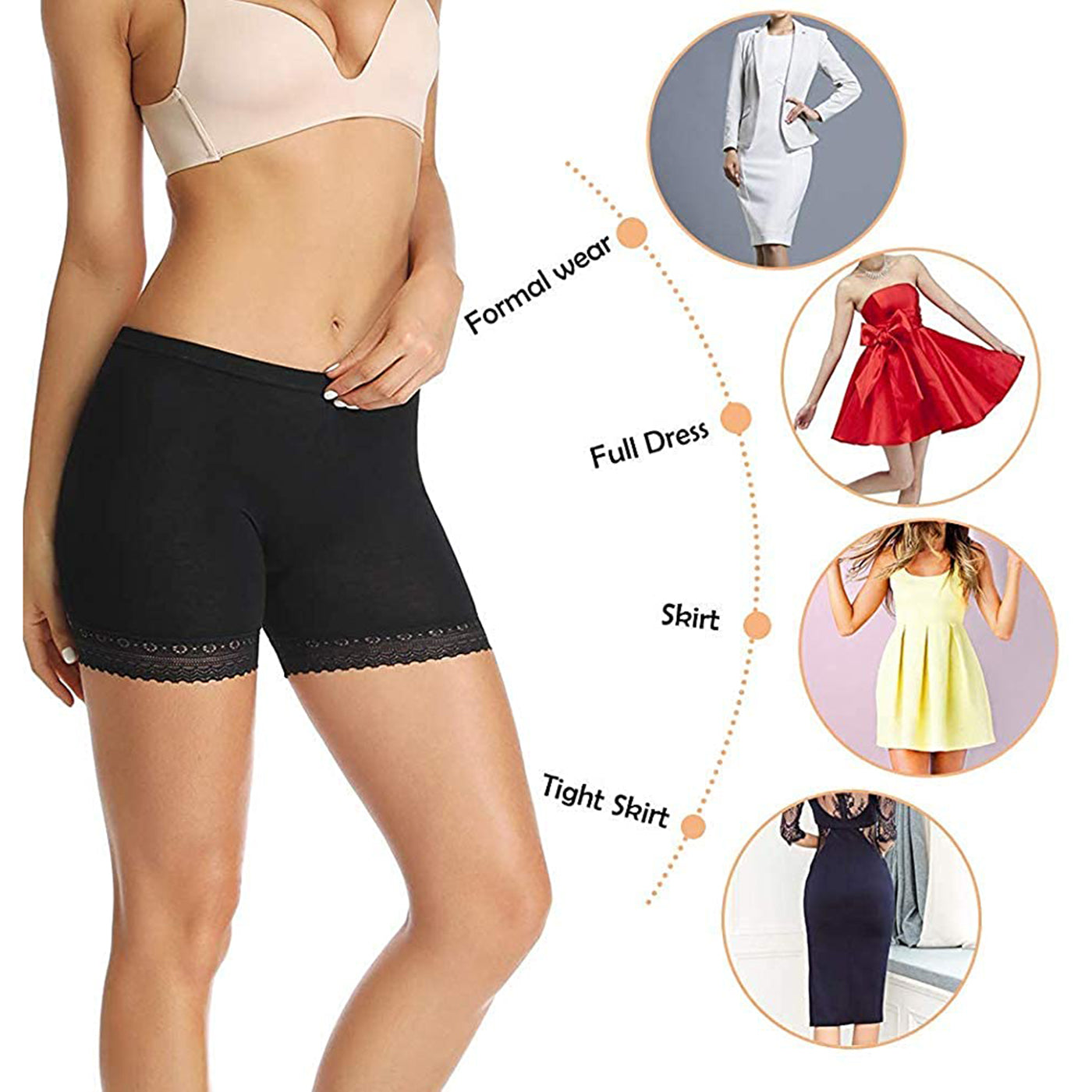 Seamless Smooth Ice Silk Boyshort PA22106 Qty01