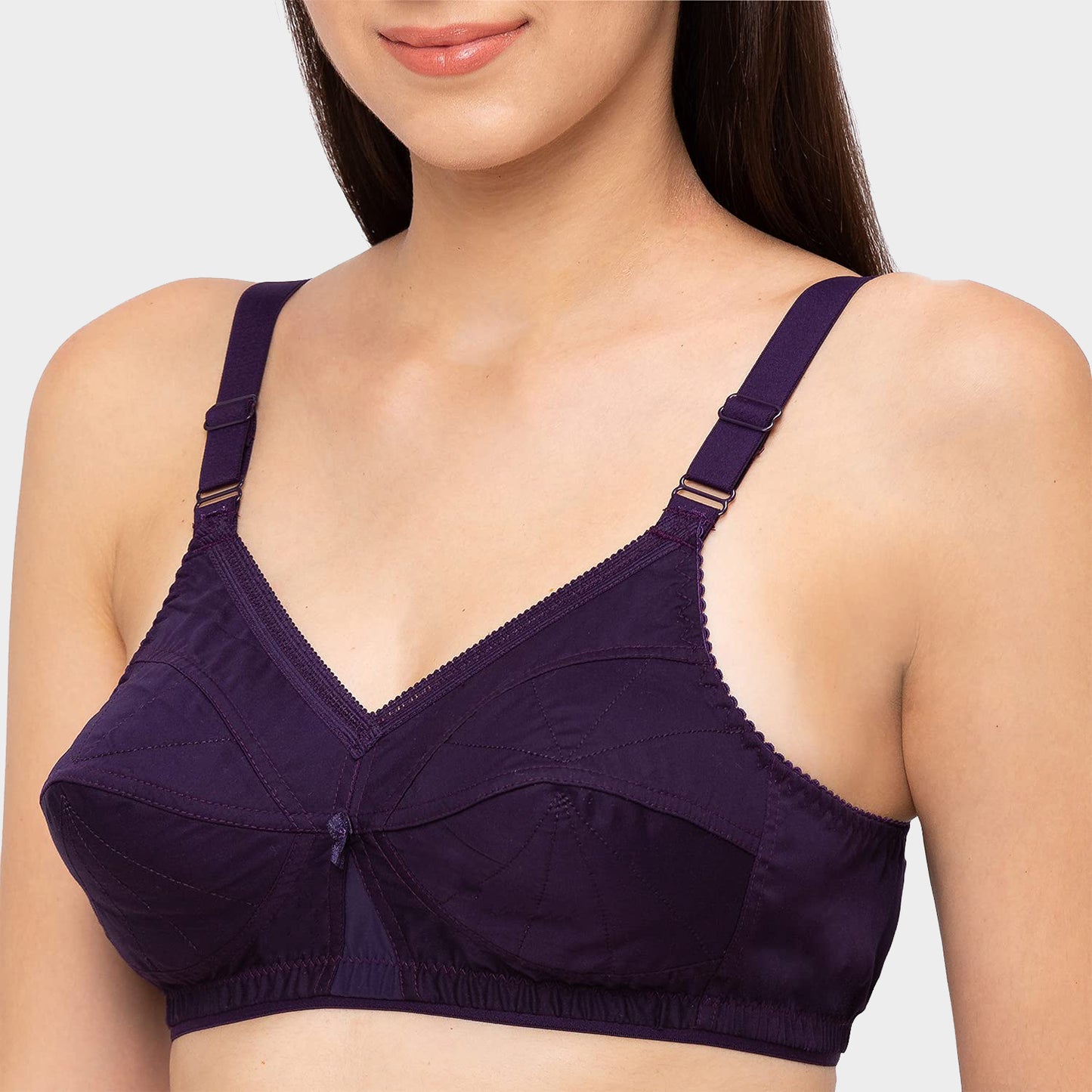 Juliet Matinee Cotton Plain Bra BR23111