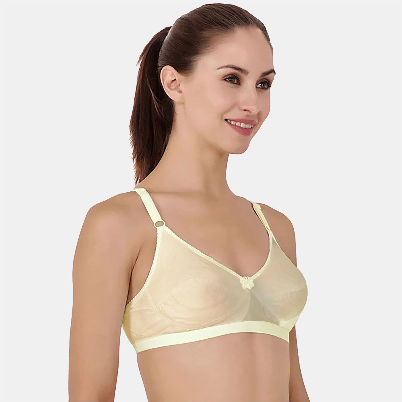 Like-Me Thin Cotton Voile Fabrics Bra BR21115-05
