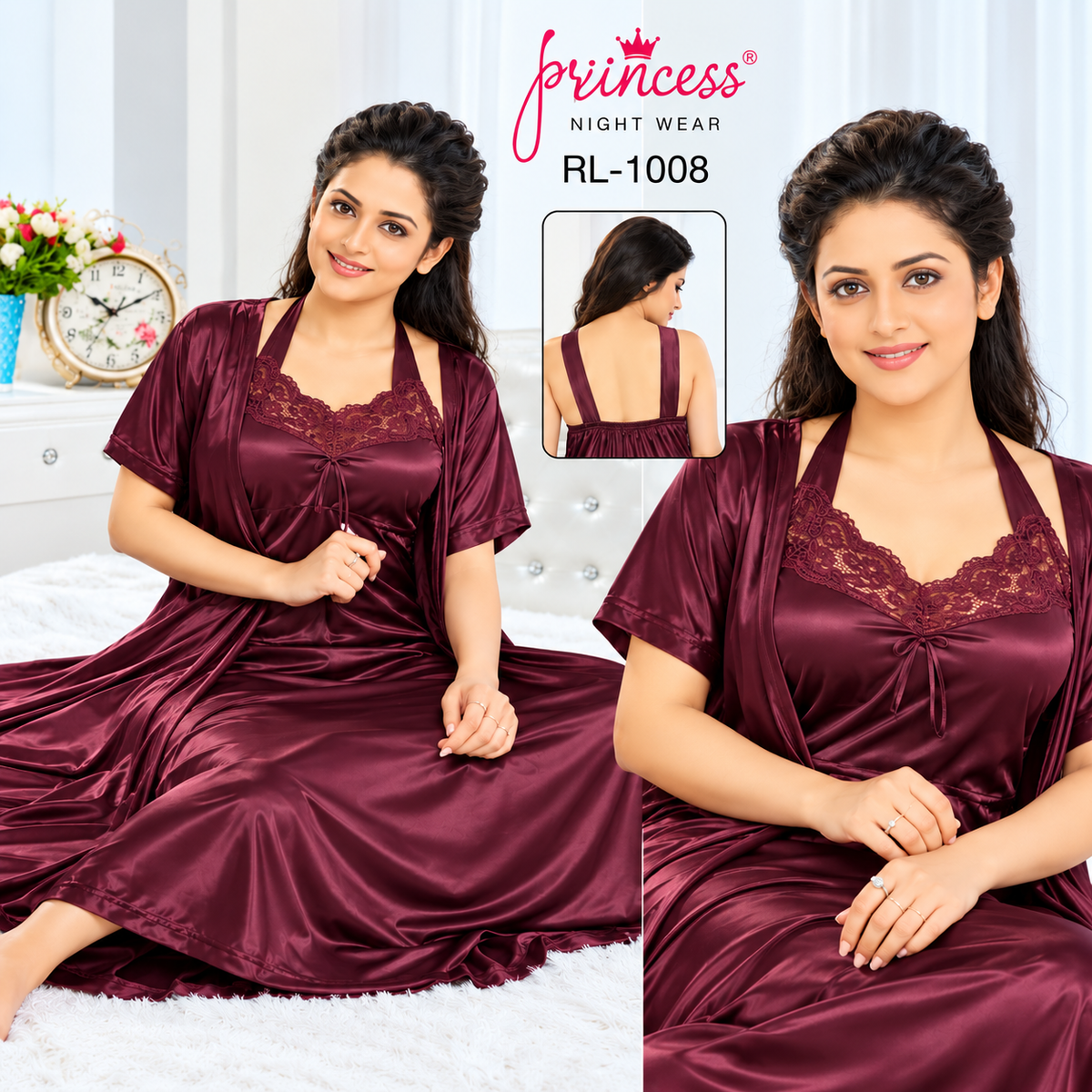 Robe Set – Effortless Elegance for Every Night RL1008