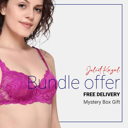4-Piece With Mystery Box Offer Juliet Kajal Bra