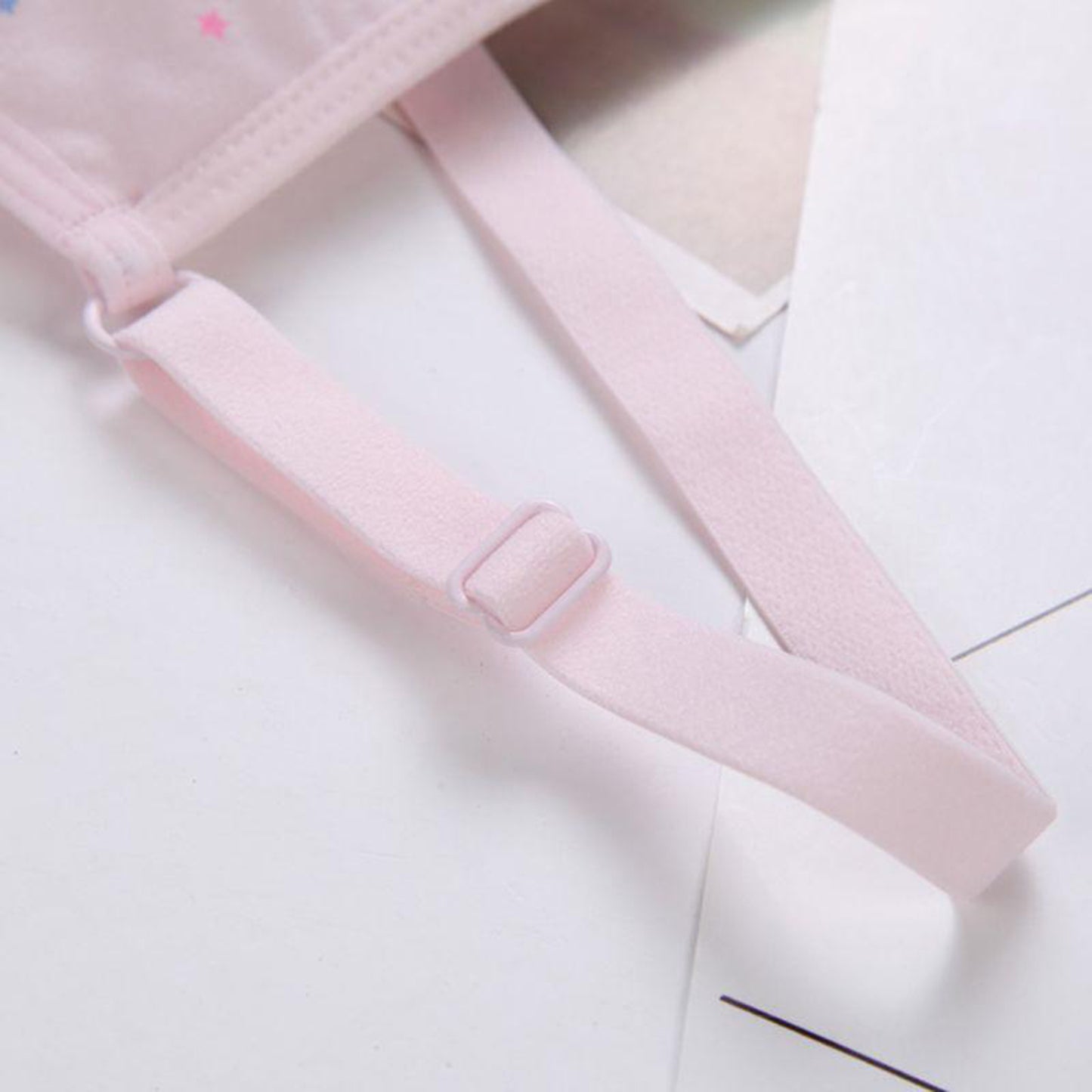 Kids Girls Cotton Underwear Narrow Belt Bra Vest Sports for Everyday Bra BR22112