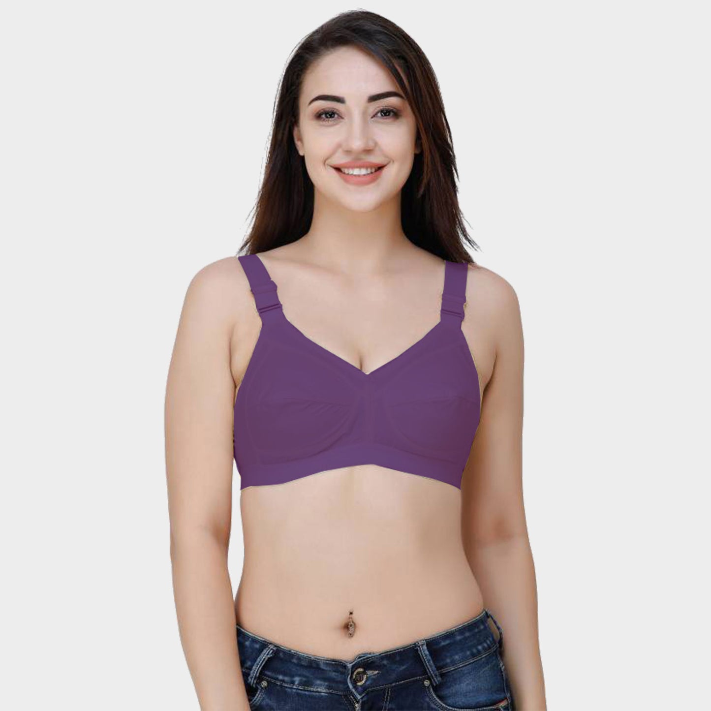Guddi Full Coverage Non Padded Bra- BR21132MC