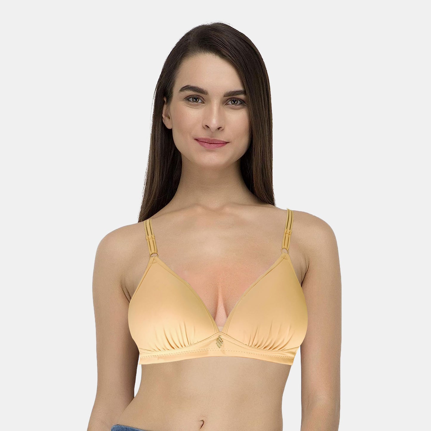 Yidaili Comfort Fit Wire-Free Padded Bra - Supportive and Stylish Lingerie: BR21101