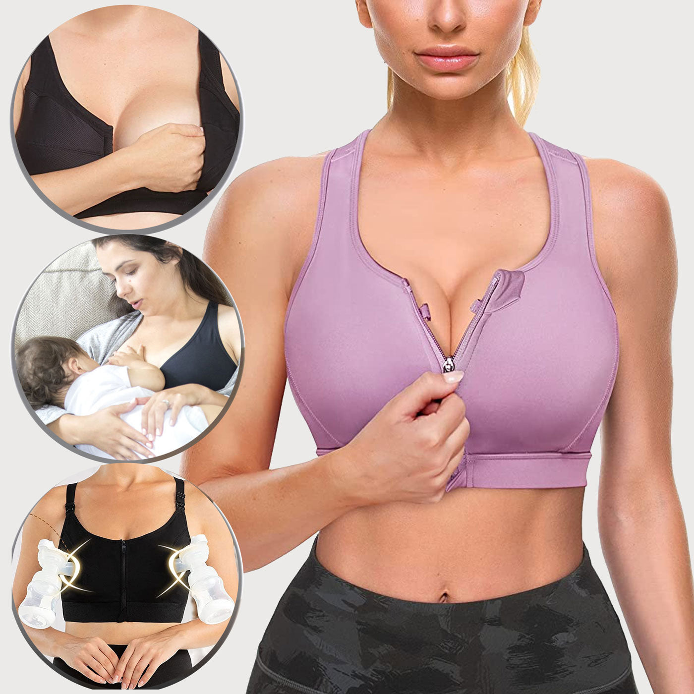 Maternity Nursing/ Gym/ Sports Active wear Bra-BR22102