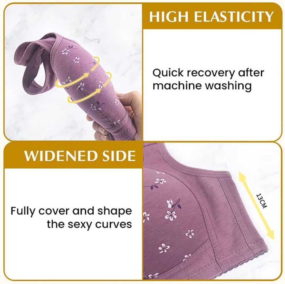 Front Closure Bralette Comfort Maternity Nursing Bra: BR23109