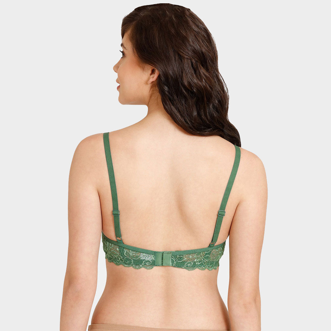 Thailand Darunee Brand Single Layered Non Wired Lace Bra - BR21105