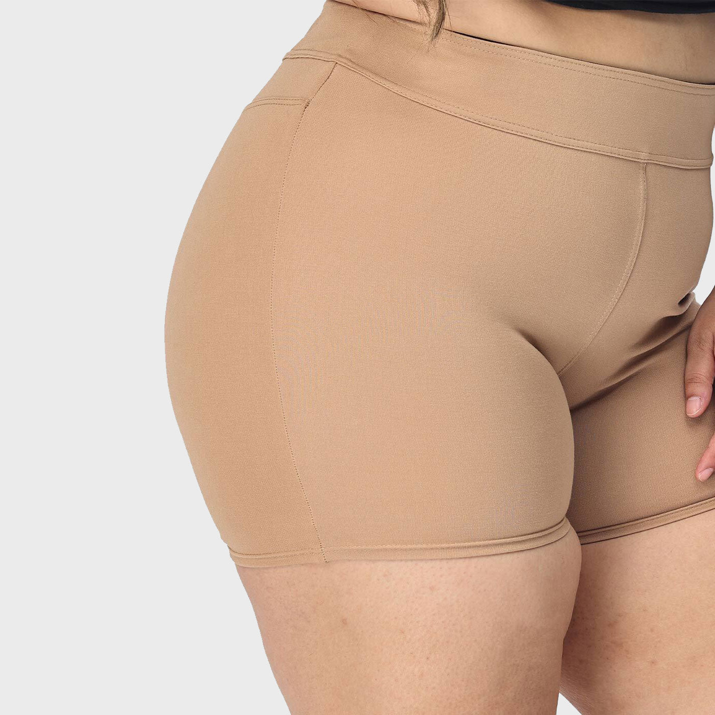 2 Pieces Over size AirSlim Sculpting Resistant Tights Boyshorts panty PA21112_2 Qty-02