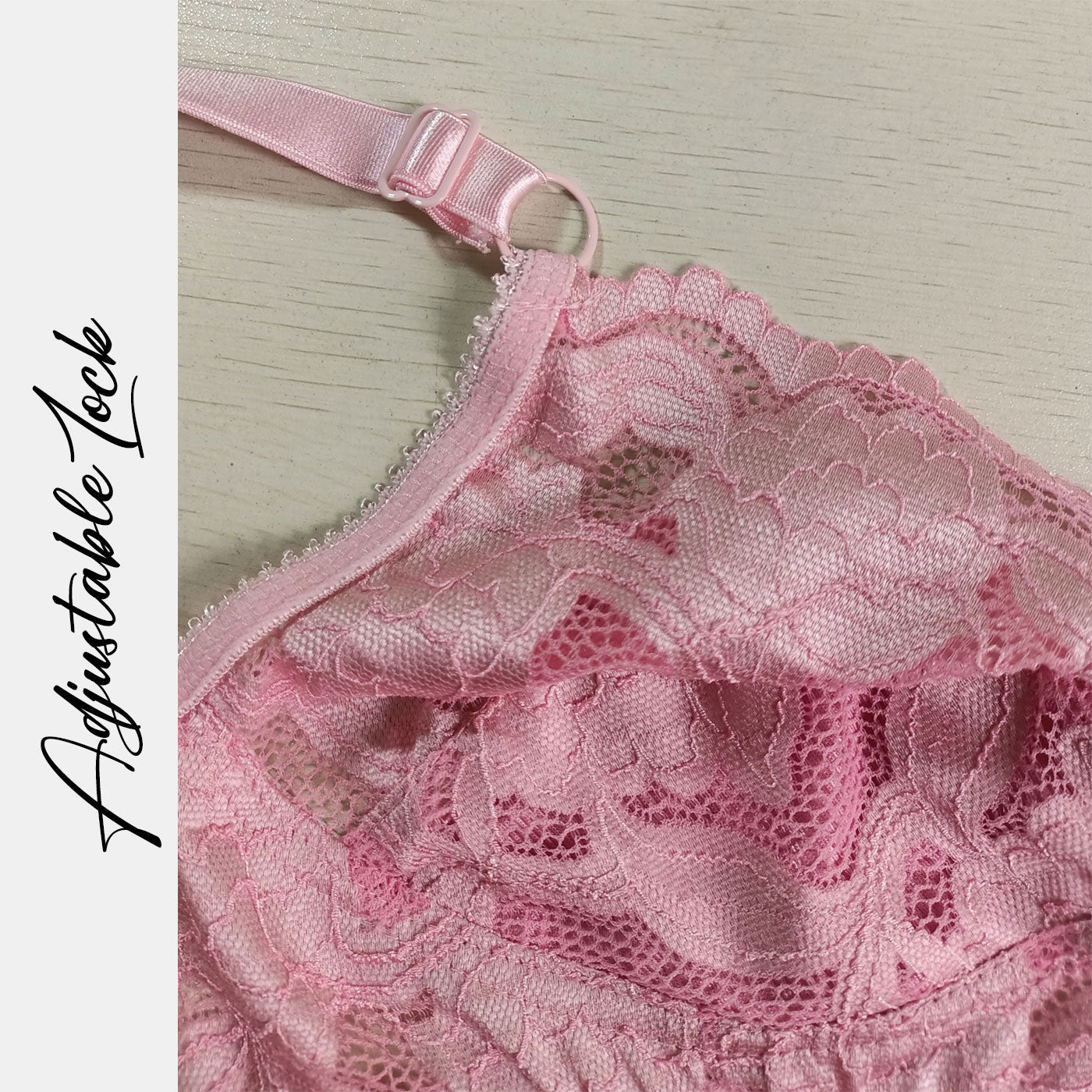 Juliet Maloti Lace Spandex Pad less Wire free Full coverage Bra BR21112