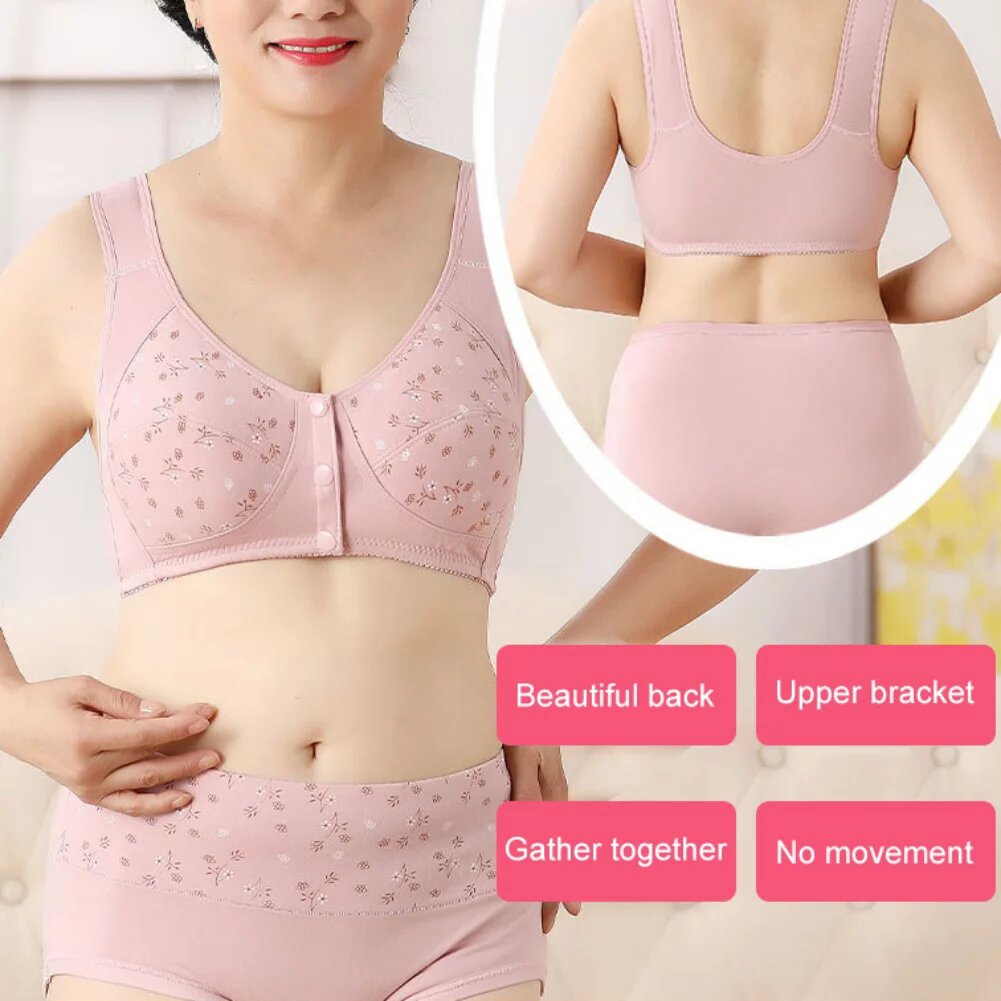 Front Closure Bralette Comfort Maternity Nursing Bra: BR23109
