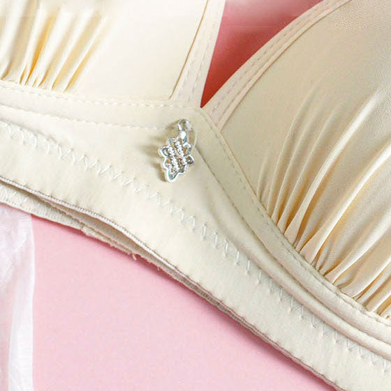 Yidaili Comfort Fit Wire-Free Padded Bra - Supportive and Stylish Lingerie: BR21101