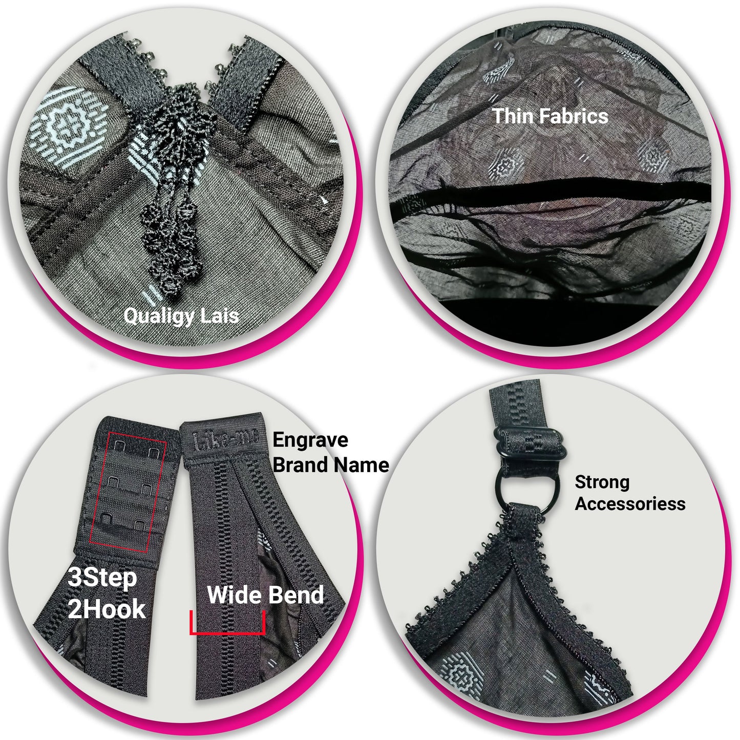 5-Piece Combo + 1 FREE BONUS! (Total 6 Bras!) — More Savings! Like-Me Muslin BR21138