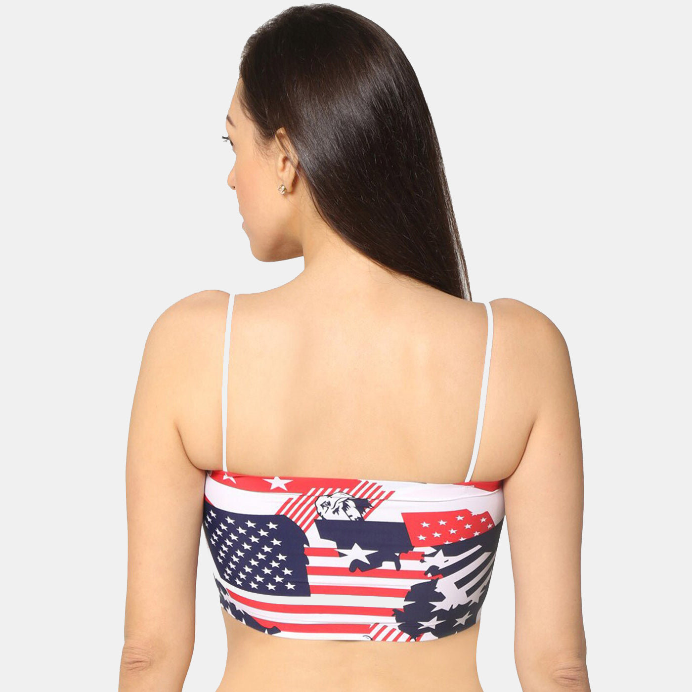 American Flag Print Women's and Girls Comfortable Bra BR21118