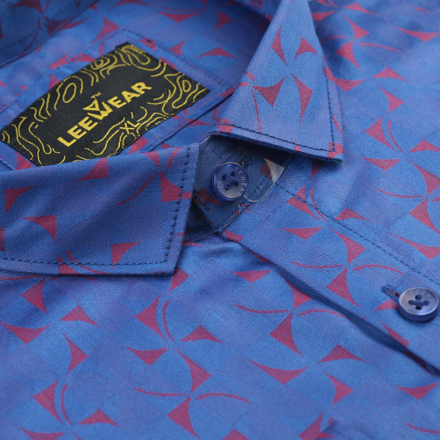 Airvind jacquard cotton long sleeve men's shirt San marino SH21103