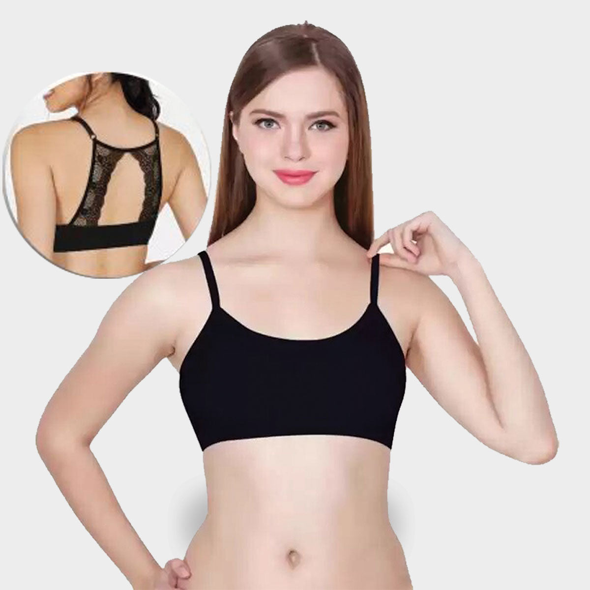 Relaxed fit back design bralette sexy design premium ice cool fabrics –  LeeWear