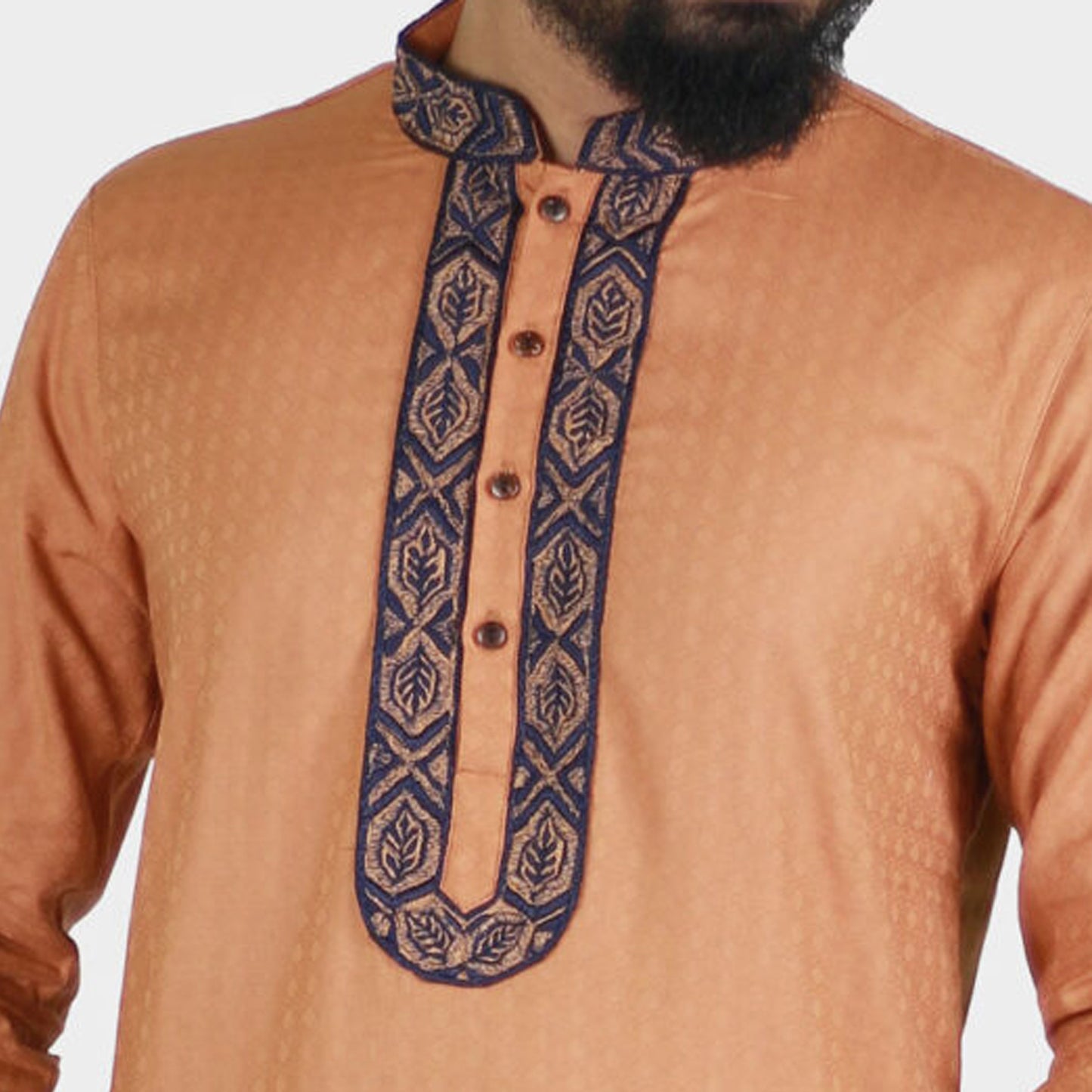 LeeWear's Linen Punjabi Kurta - Lightweight & Breathable Ethnic Wear PN21117