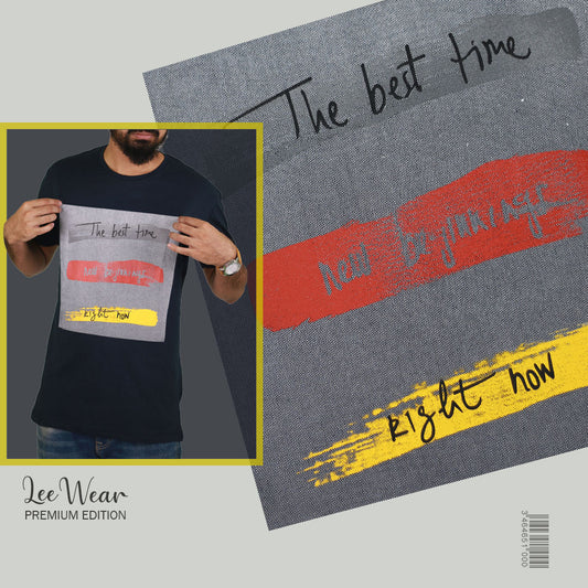 Denim Color Tiger Print T-Shirts TS21105