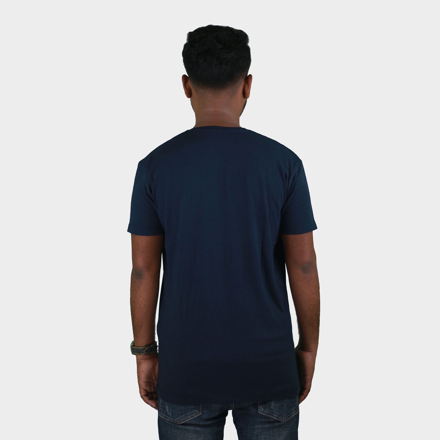 Denim Color Tiger Print T-Shirts TS21105