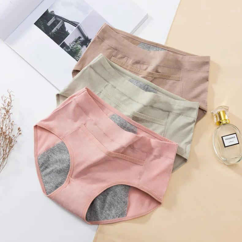 Period Protection Cotton Panty
