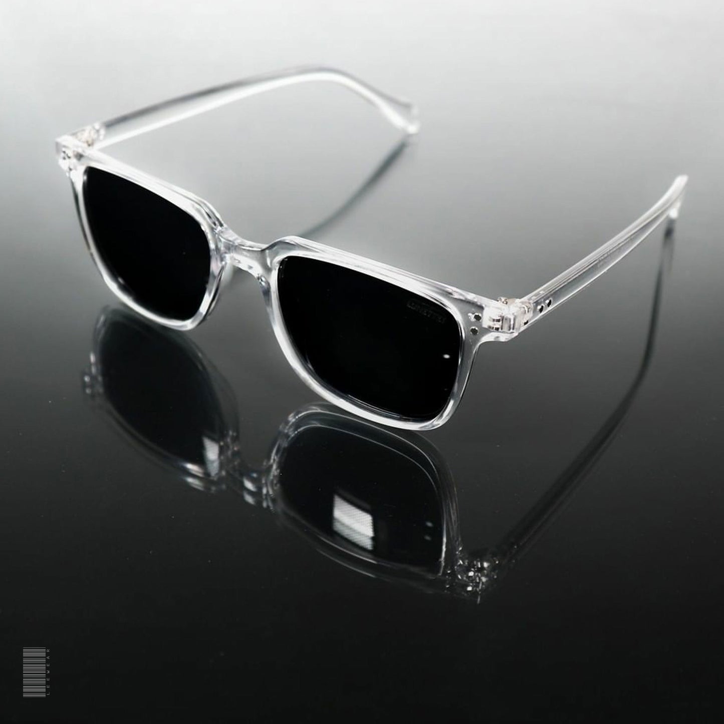 Unisex sunglass transparent frame SU22110LB0