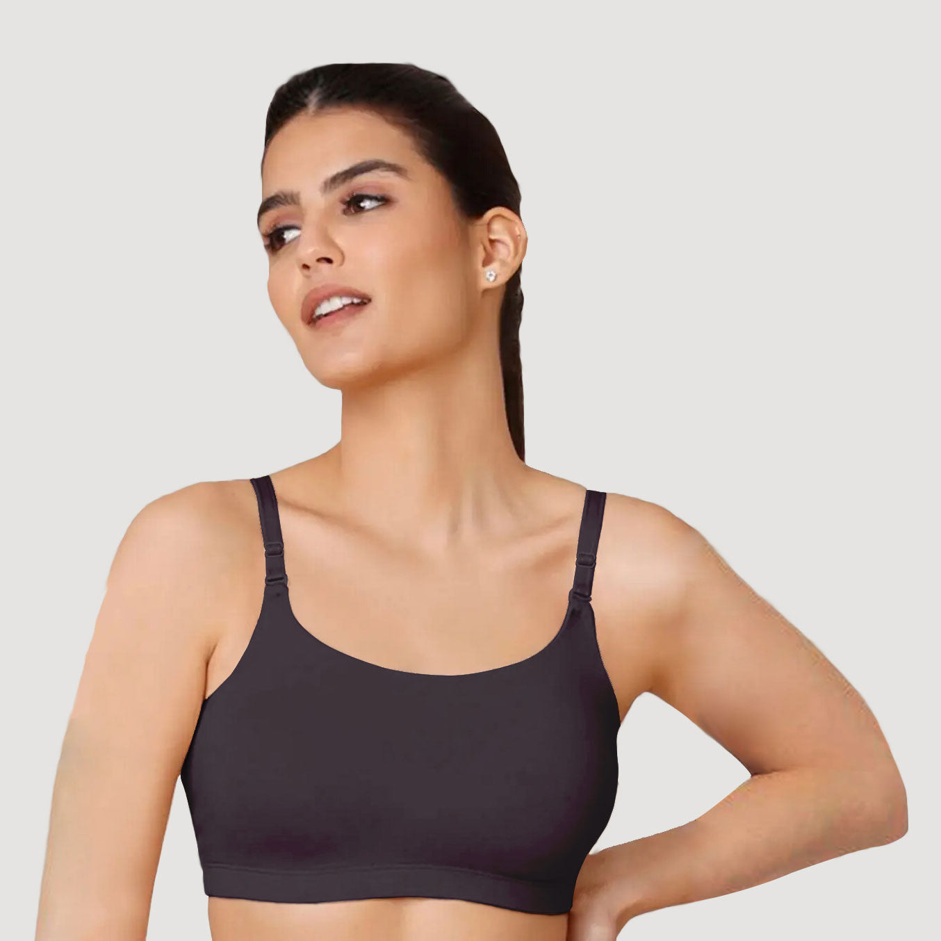 Full Coverage Easy Breezy Slip On Cami Bra BR21127