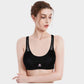 Cotton Seamless Yoga and Gym Non-Padded Back Bra: Racerback: BR22110