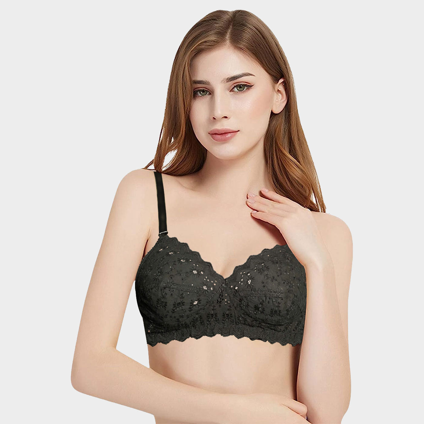 6 Pieces Combo LikeMe Basonti Non Wired  Bra - BR23105-Qty06