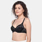 Juliet Kajol Lace Spandex Pad less Wire free Full coverage Bra BR23102