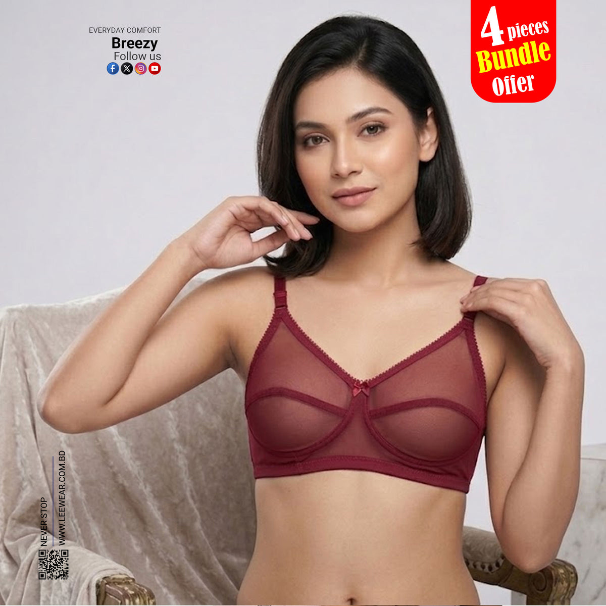 Like Me | Massie Breezy 4 Pcs Bundle Offer