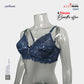 Juliet Kajal Lace Spandex Pad less Wire free Full coverage Bra BR23102