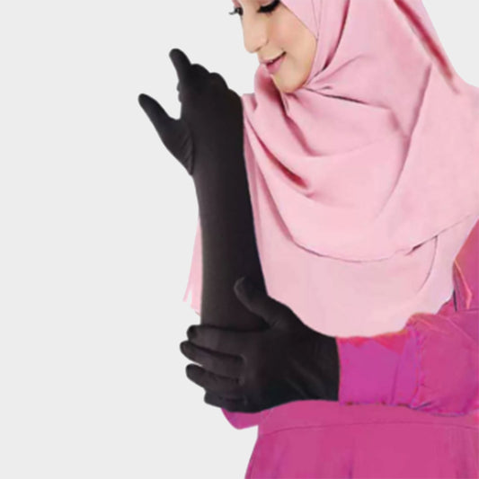 Muslim Women Islamic Gloves HG21102