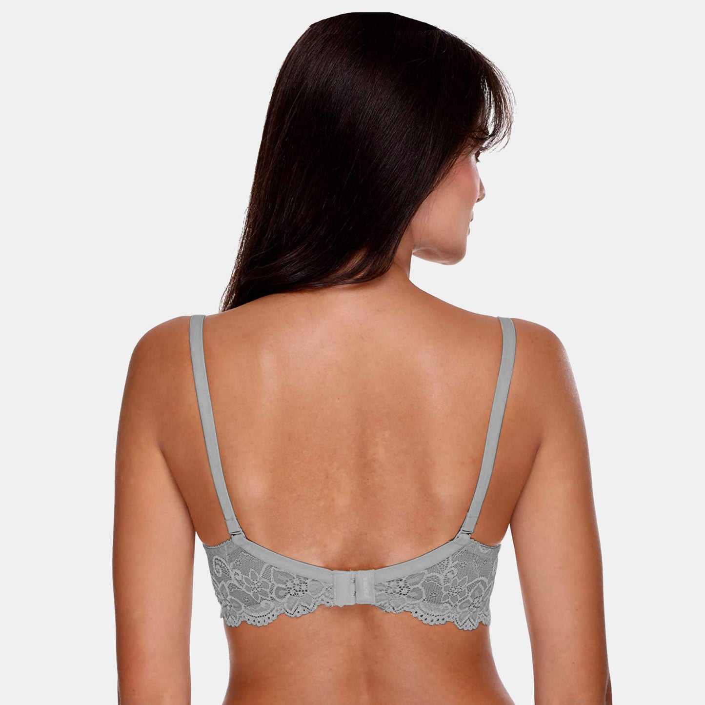 Juliet Maloti Lace Spandex Pad less Wire free Full coverage Bra BR21112