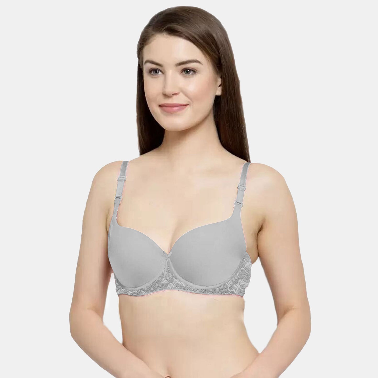 Padded Wired 3/4th Coverage T-Shirt Bra -BR21121