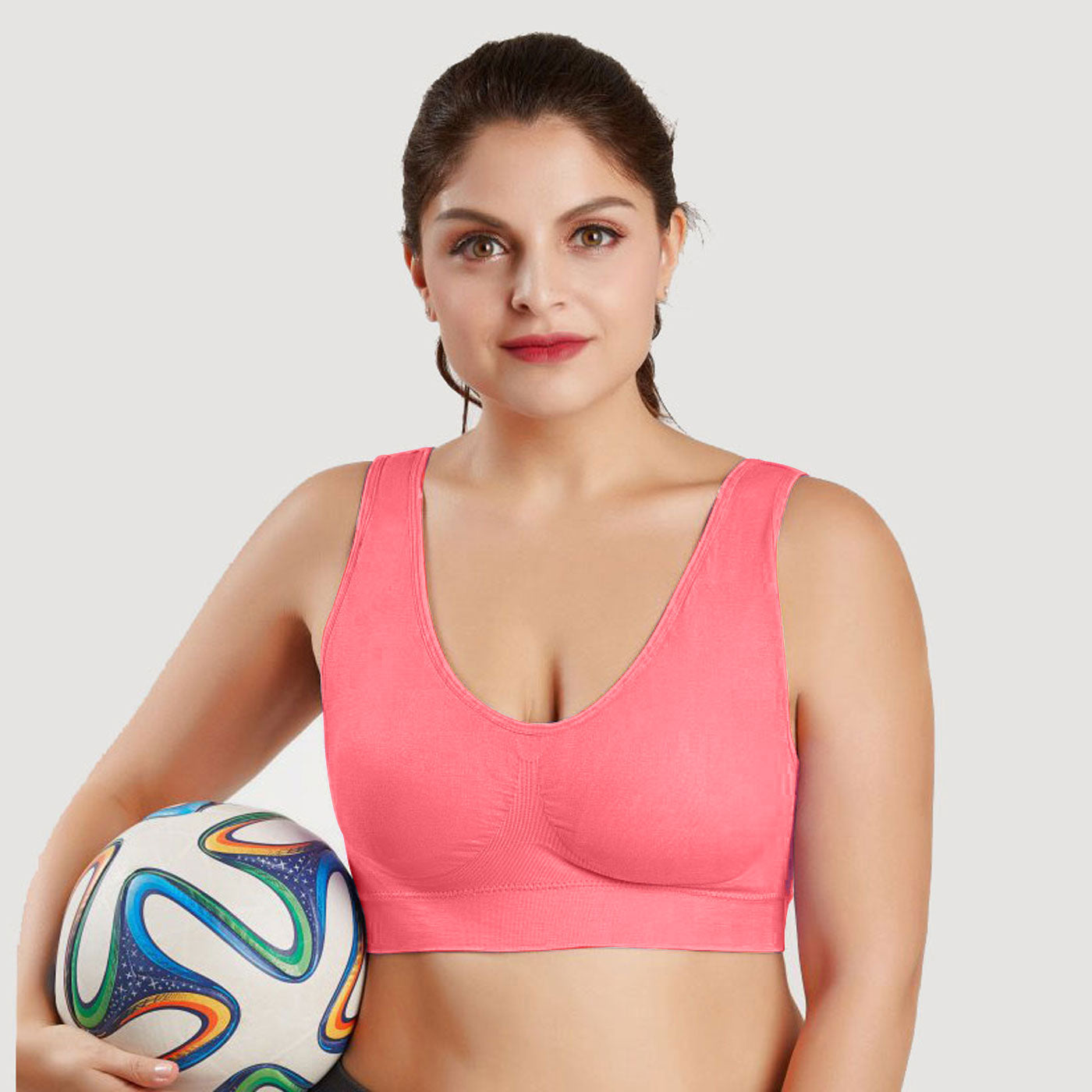 Seamless Yoga Sport Bra Wireless Sleep Bralette- BR21125