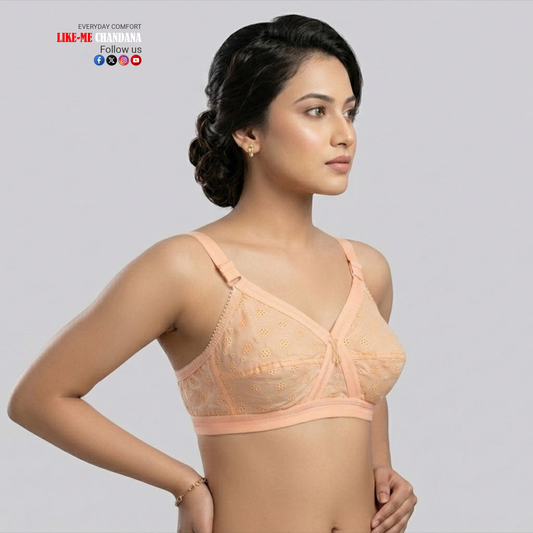 No Side Fat, Regular Usable Comfort Bra, Sweat-Free, Perfect Support- Like-Me Chandana