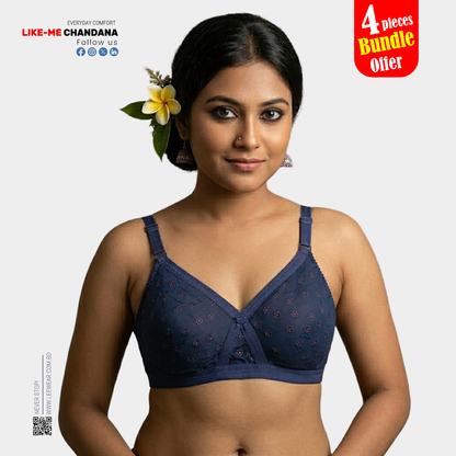 Side Fat Control & Sweat-Free Comfort Bra – Perfect Support for Everyday Use