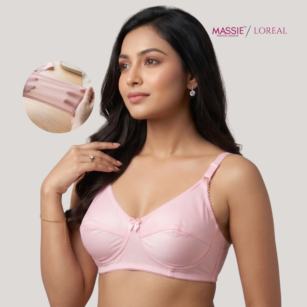LOREAL All-Day Comfort Flexible Stretch Bra – Zero-Tightness - MASSIE Loreal