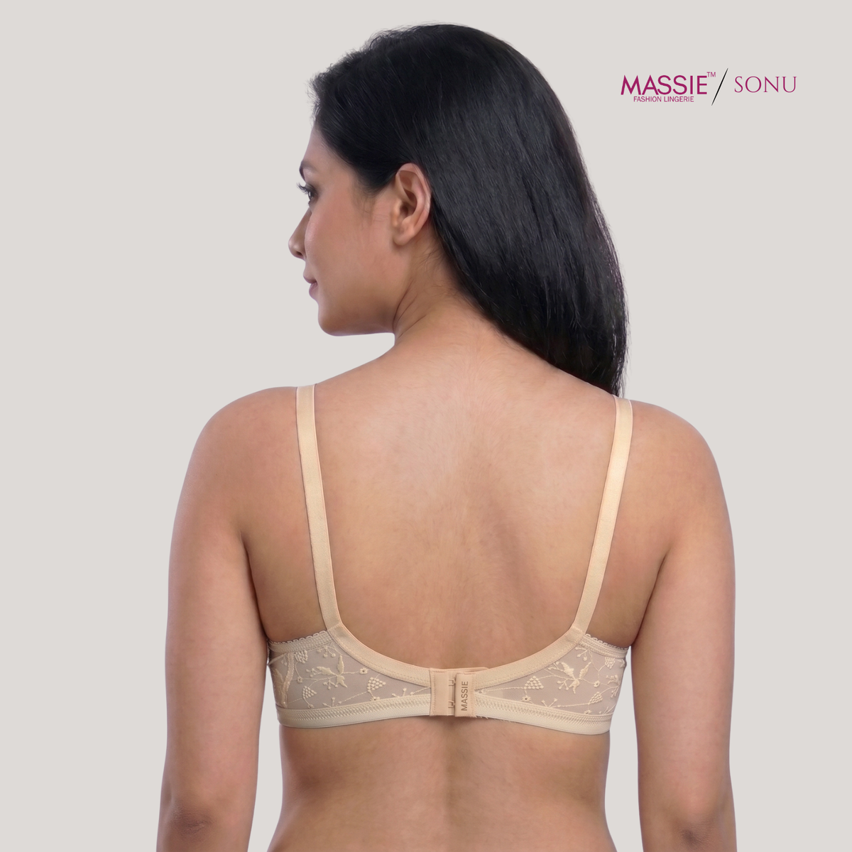 Breathable Cotton Embroidered Non-Padded Bra – MASSIE Sonu