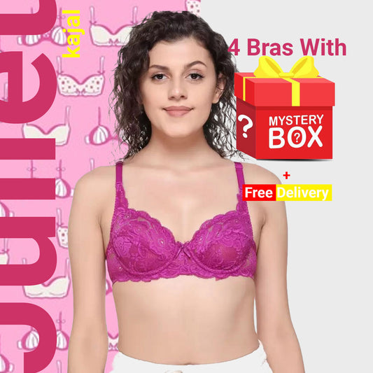 4-Piece With Mystery Box Offer Juliet Kajal Bra